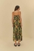 vestido longo estampado paraíso tropical - irreverente