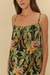 vestido longo estampado paraíso tropical na internet
