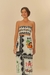 Saia Midi Estampado Nosso Lenço - irreverente