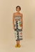 Saia Midi Estampado Nosso Lenço - comprar online