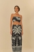 Saia Midi Estampada Coqueiral saia midi coqueiral - comprar online