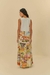 vestido cropped estampado farm rio passáros - irreverente
