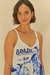 vestido cropped alça brasil rio ipanema - irreverente