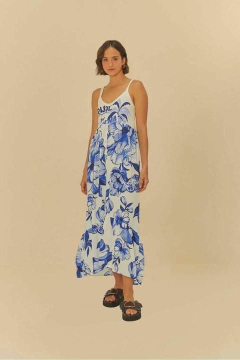 vestido cropped alça brasil rio ipanema - comprar online