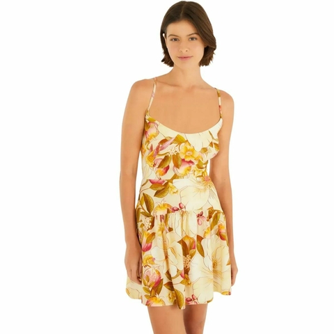 VESTIDO CURTO ROMANCE DE FLOR - comprar online