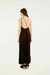 vestido plissado longo - loja online