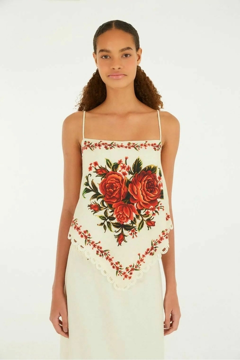 egata lenço estampada rosália - comprar online