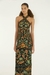 vestido midi estampado marcelle - comprar online