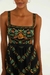 vestido cropped estampado marcelle - irreverente