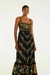 vestido cropped estampado marcelle - comprar online