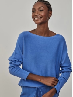 Imagem do Blusa Algodão Sem Costura - Gola Canoa - 3D | 29856