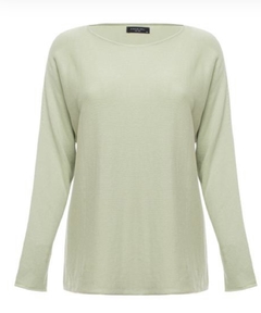Blusa Algodão Sem Costura - Gola Canoa - 3D | 29856 - Mari Colombo Store