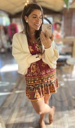 Casaco Bolero Biamar Fio Pluma | 9498 - Mari Colombo Store
