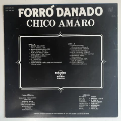 FORRO DANADO - CHICO AMARO - BANANEIRA DISCOS - DISCO DE VINIL E CDS- FRETE GRÁTIS PARA TODO O BRASIL 