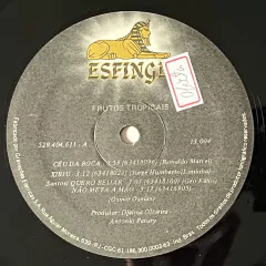 Frutos Tropicais, 1989 - BANANEIRA DISCOS - DISCO DE VINIL E CDS- FRETE GRÁTIS PARA TODO O BRASIL 
