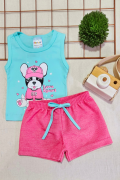 CONJUNTO LOVE DOG BABY na internet