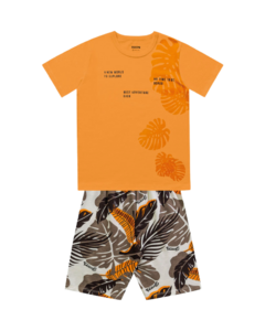 CONJUNTO ADVENTURE LARANJA MENINO na internet