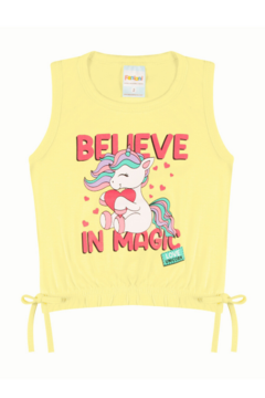 BLUSA REGATA UNICORNIO VERÃO