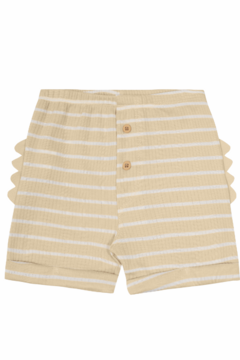 SHORT CANELADO BOTÕES - comprar online