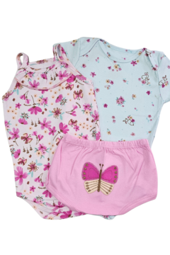 CONJUNTO FLORAL 3 PÇS na internet