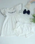 VESTIDO MARFIM BORDADO 15789 - comprar online