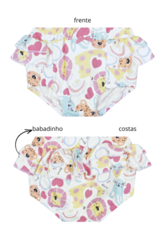 CONJUNTO BODY E TAPA FRALDA SAFARI na internet