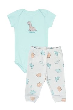 CONJUNTO BODY CALÇA DINO BABY