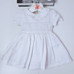 VESTIDO CASINHA DE ABELHA BRANCO - comprar online