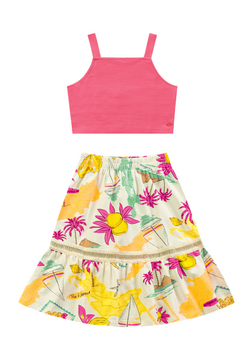 CONJUNTO TROPICAL - Pingo de Gente Baby-Cupom: PRIMEIRACOMPRA