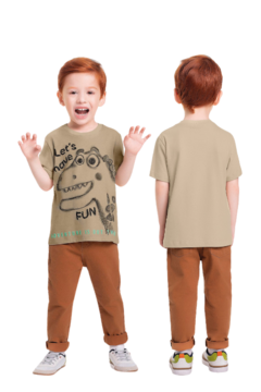 CAMISETA DINOSSAURO VERDE - Pingo de Gente Baby-Cupom: PRIMEIRACOMPRA