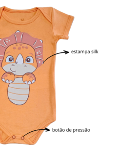 BODY BICHINHOS MENINO - Pingo de Gente Baby-Cupom: PRIMEIRACOMPRA