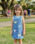 JARDINEIRA JEANS BORBOLETAS - comprar online