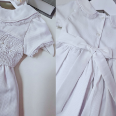 VESTIDO CASINHA DE ABELHA BRANCO