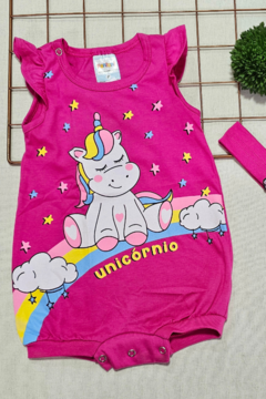 ROMPER COM FAIXA UNICORNIO BABY - comprar online