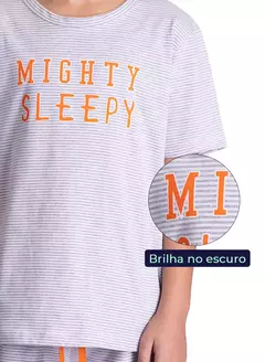 PIJAMA LISTRAS BRILHA NO ESCURO - Pingo de Gente Baby-Cupom: PRIMEIRACOMPRA