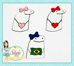 Aplique Emborrachado Flork (unidade)