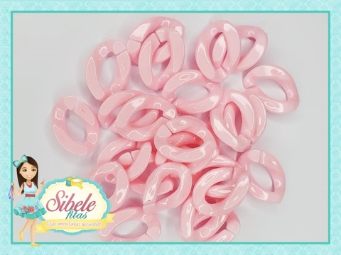 Elo Médio Rosa Candy - 30 gramas