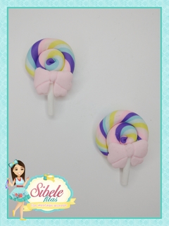 Aplique Pirulito Color Candy - Unidade