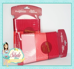 Kit Progresso Para Laço Tons de Rosa 1 (3 metros de cada cor)