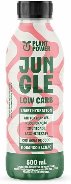 Isotônico natural Morango e Limão Jungle 500ml