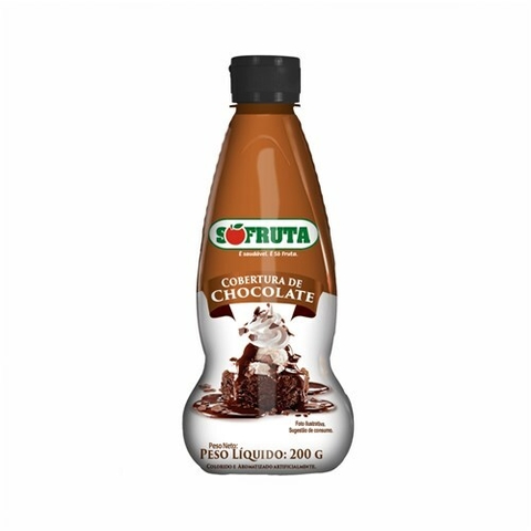 Cobertura de chocolate só fruta 200g