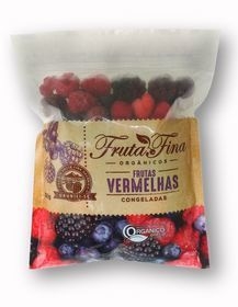 Frutas vermelhas orgânica congelada 1 kg