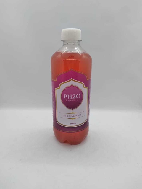 Kombucha Ph20 sabor Pink lemonade 500ml