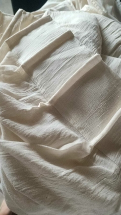 Cortinas Gasa de algodón. SISTEMA RIEL en internet