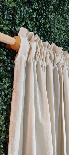 Cortinas clásicas Tusor -Línea MIEL- - TIENDA CALA 