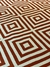 Killin Geometric 106 Orange White 2,50X3,50 - comprar online