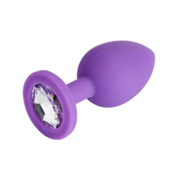 ANAL PLUG SILICONE PURPLE