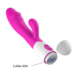 VIBRADOR RABBIT WALLY A PILAS en internet