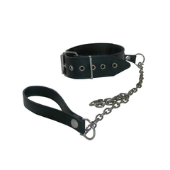 COLLAR CON CADENA DE CUERO VEGANO - comprar online