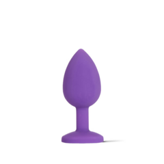 ANAL PLUG SILICONE PURPLE - comprar online